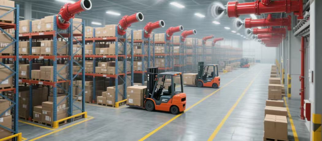 上海工開閥門解析自動消防炮噴水滅火系統(tǒng)在倉庫廠房大空間的設(shè)計要點